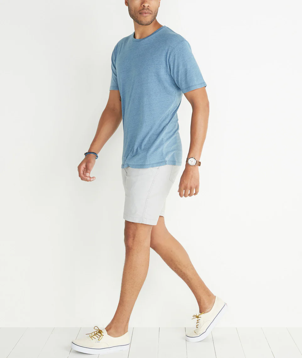 Signature Crew in Faded Indigo