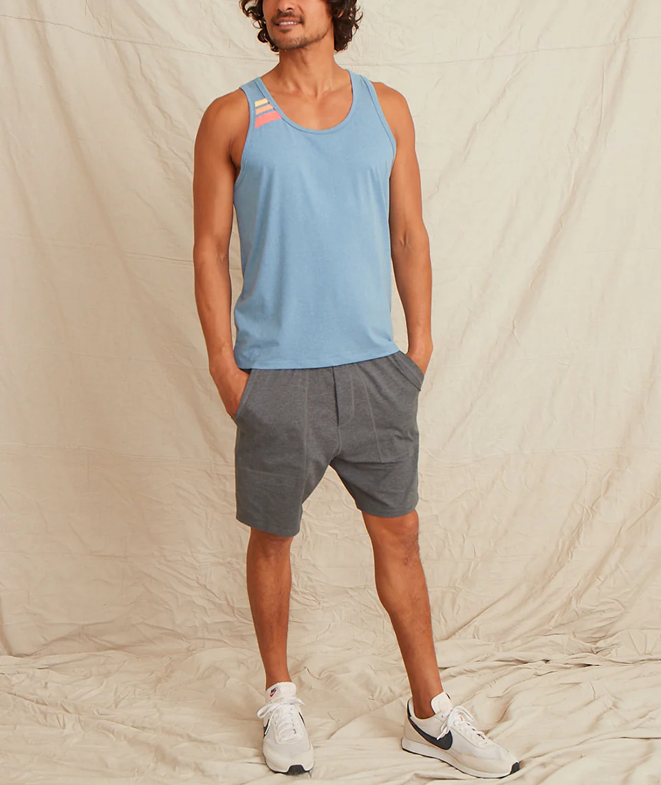 Sport Tank in Blue Heather