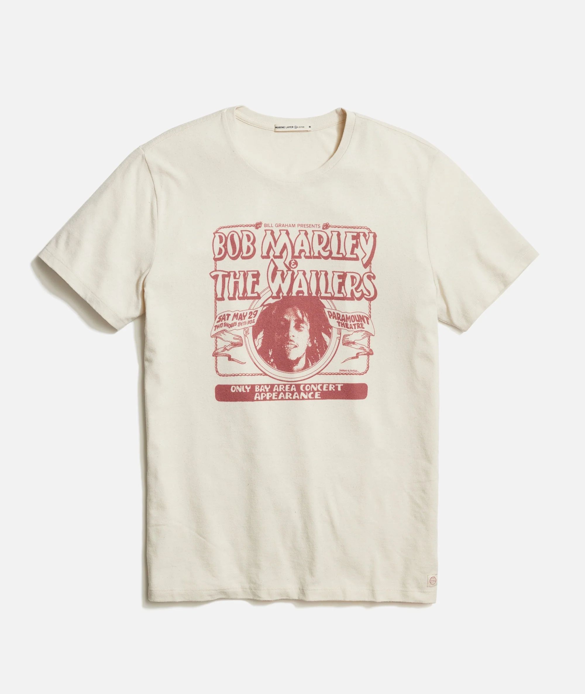 Bob Marley Paramount Theatre Unisex Tee
