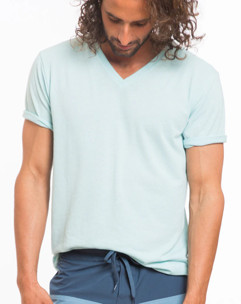 Tri-Blend V-neck - Eggshell