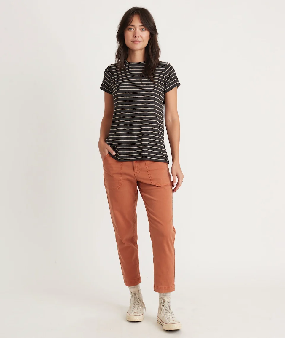 Swing Crew in Lurex Stripe