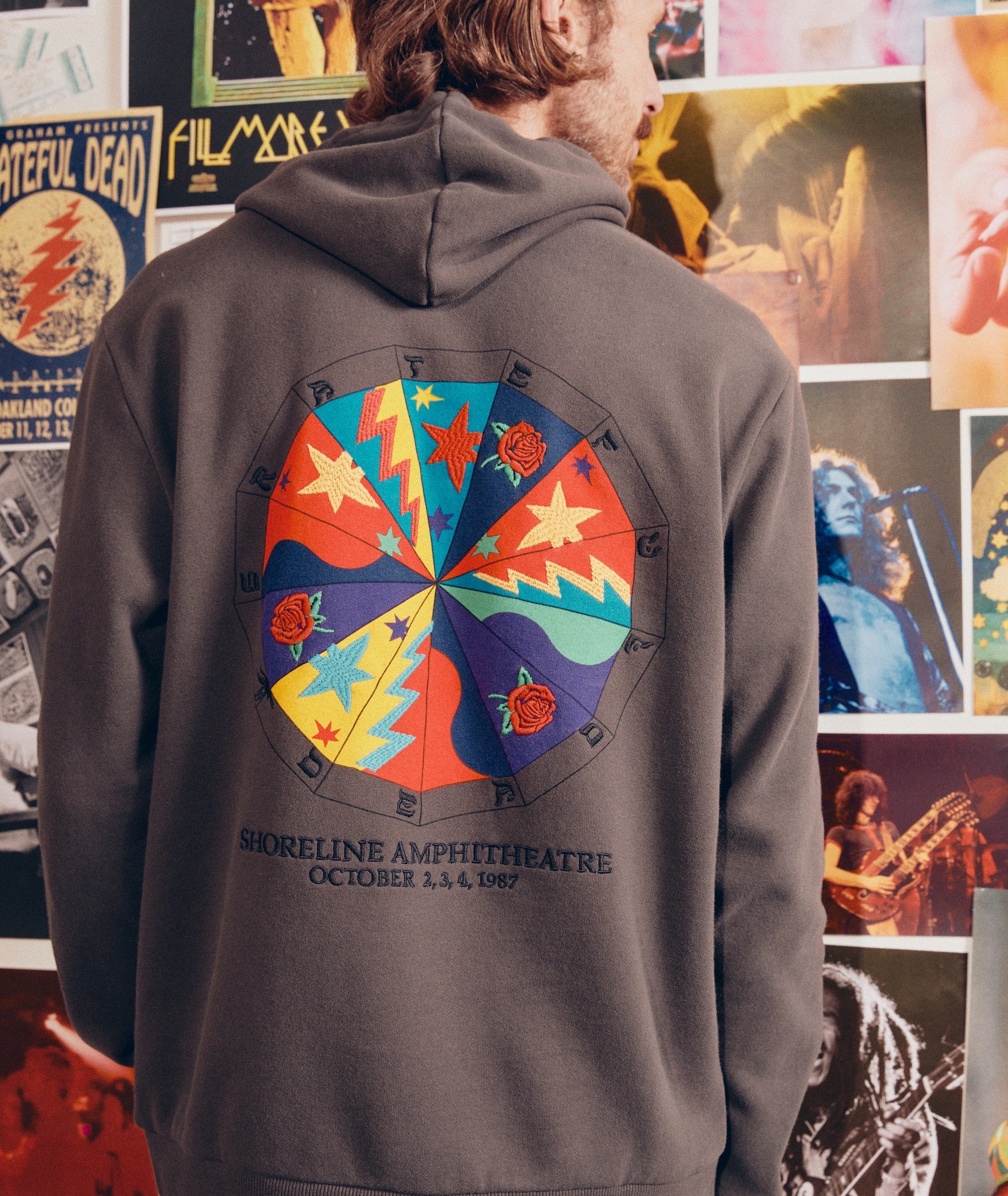 Grateful Dead Shoreline Amphitheatre Unisex Hoodie
