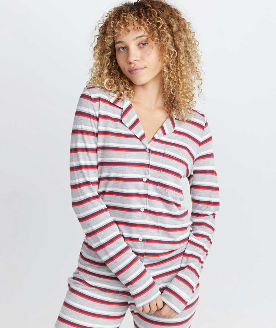 Classic PJ Set in Salsa