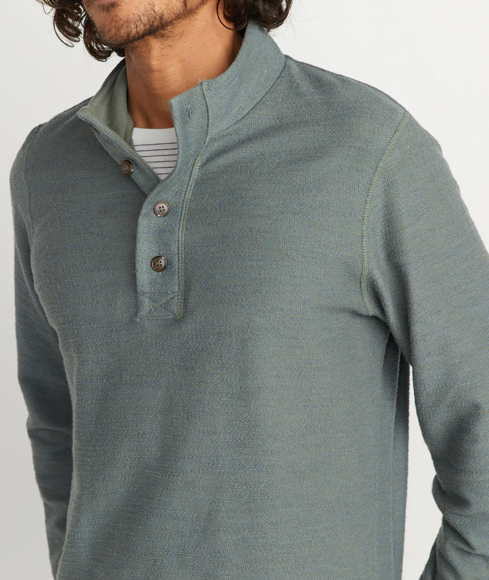 Clayton Pullover in Agave Green