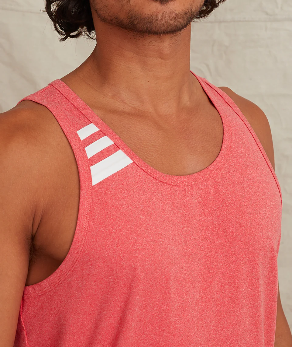 Sport Tank in Salsa Heather
