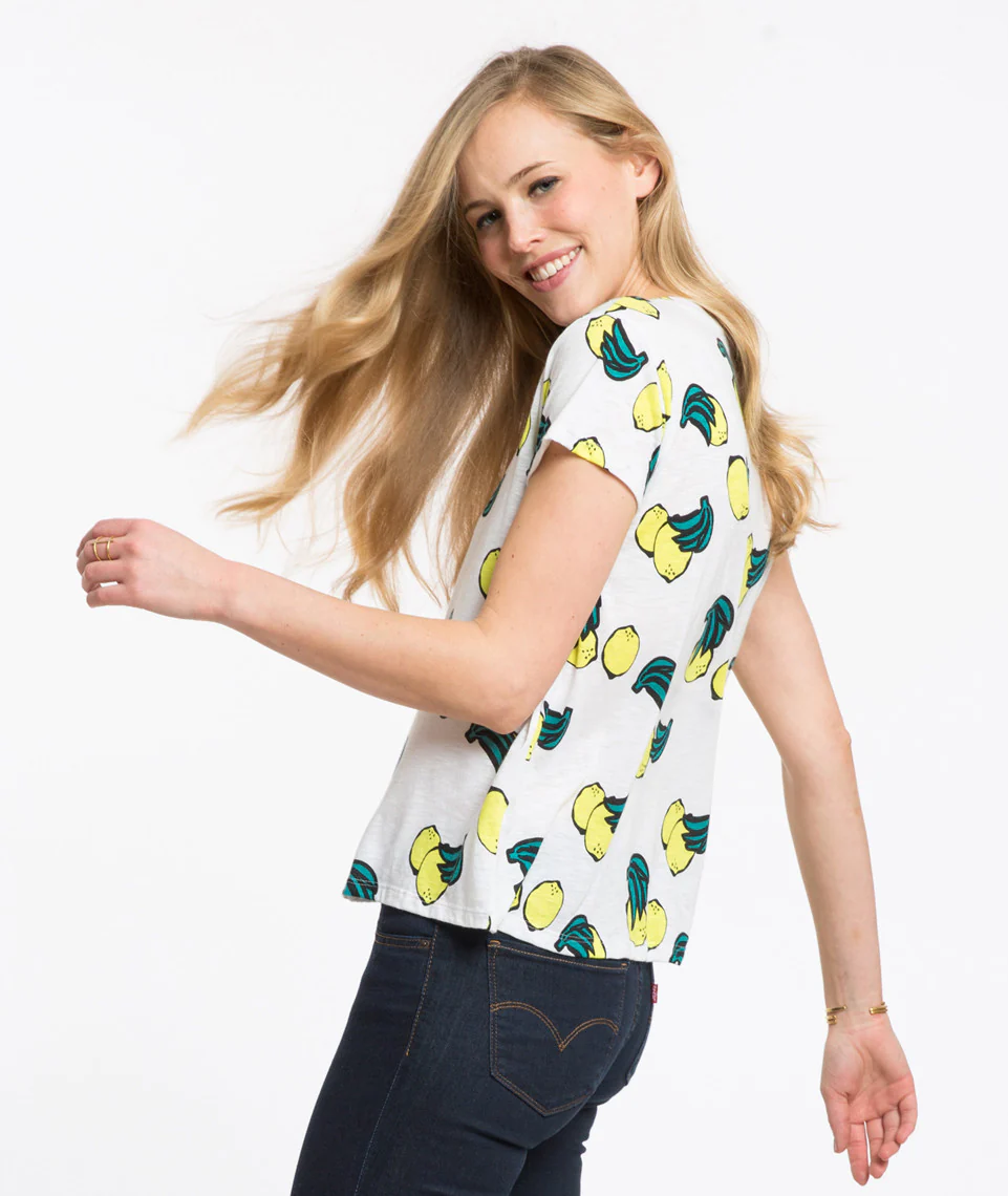 Limon Printed True Crew