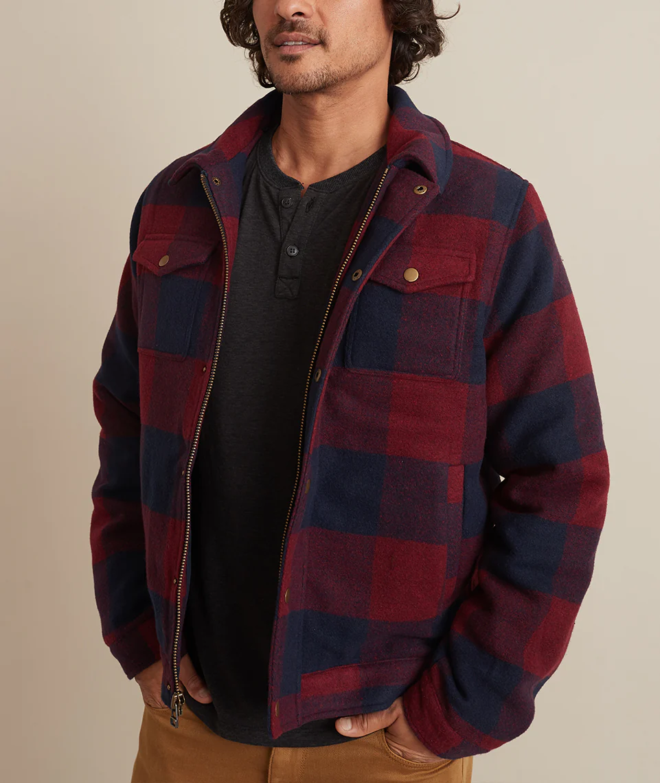 Rockford Trucker in Cabernet/Navy