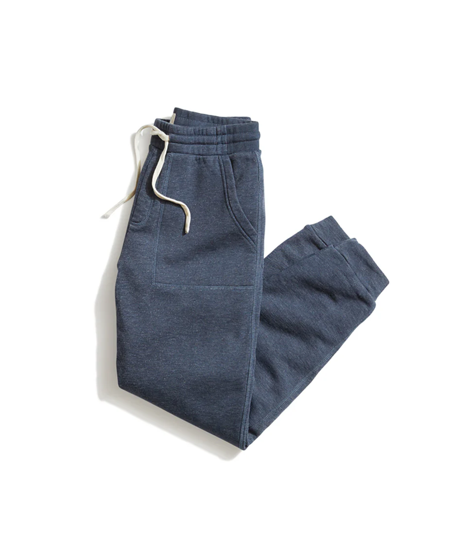 Sherpa Jogger in Black Iris