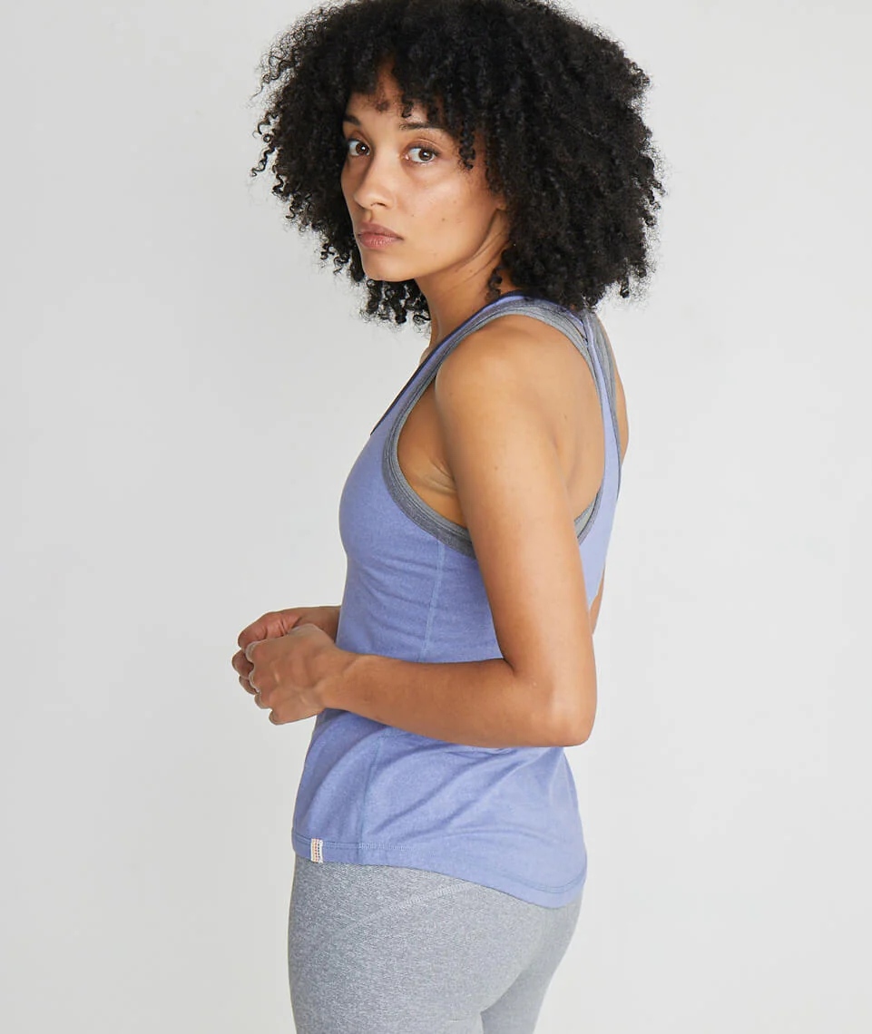 Steffi Racerback Tank in Marlin