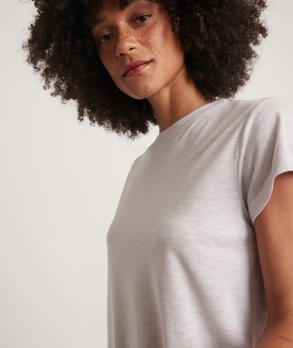 Swing Crew Tee in Iris