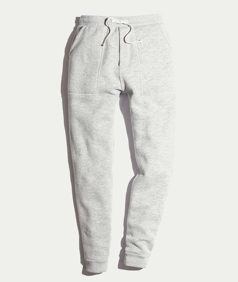 Emmett Sherpa Jogger in Heather Grey