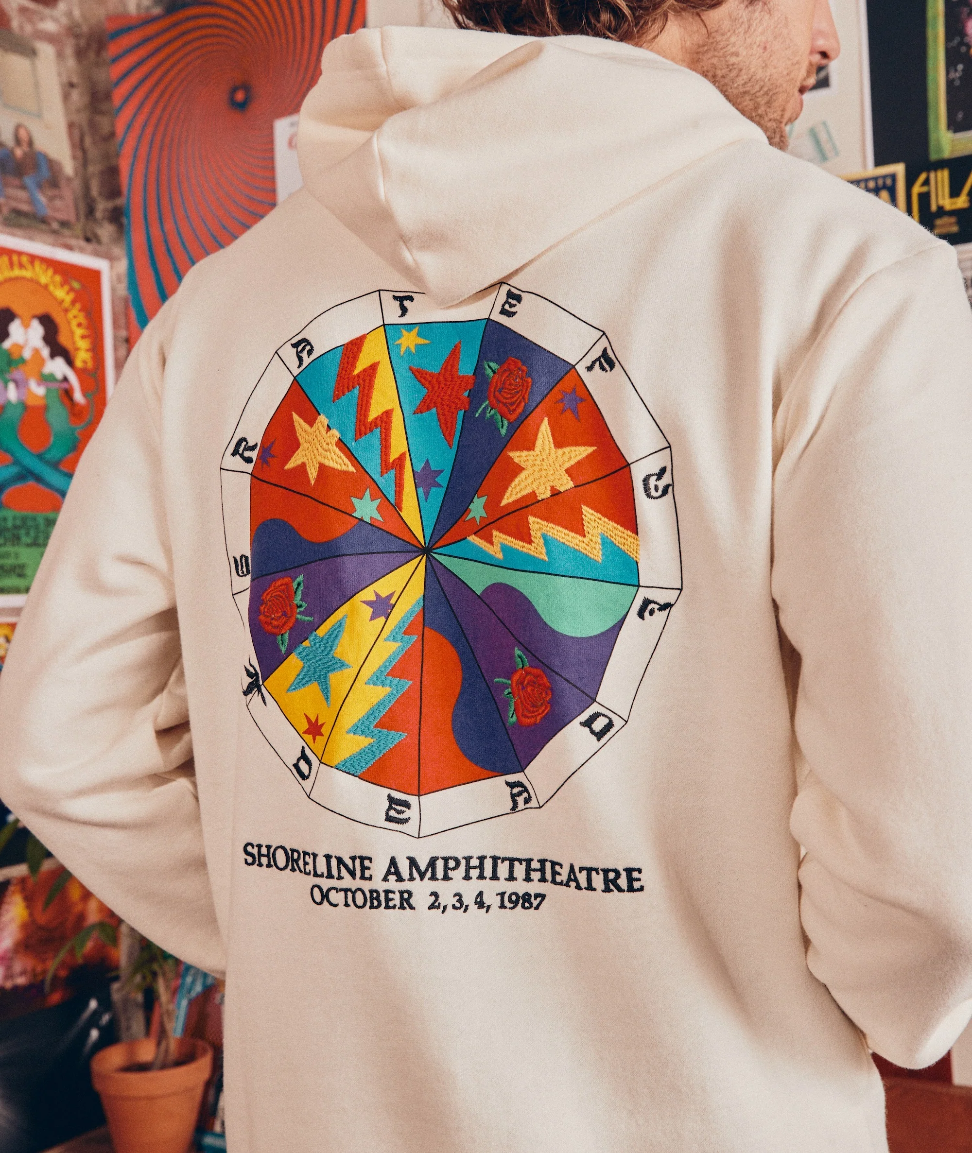 Grateful Dead Shoreline Amphitheatre Unisex Hoodie