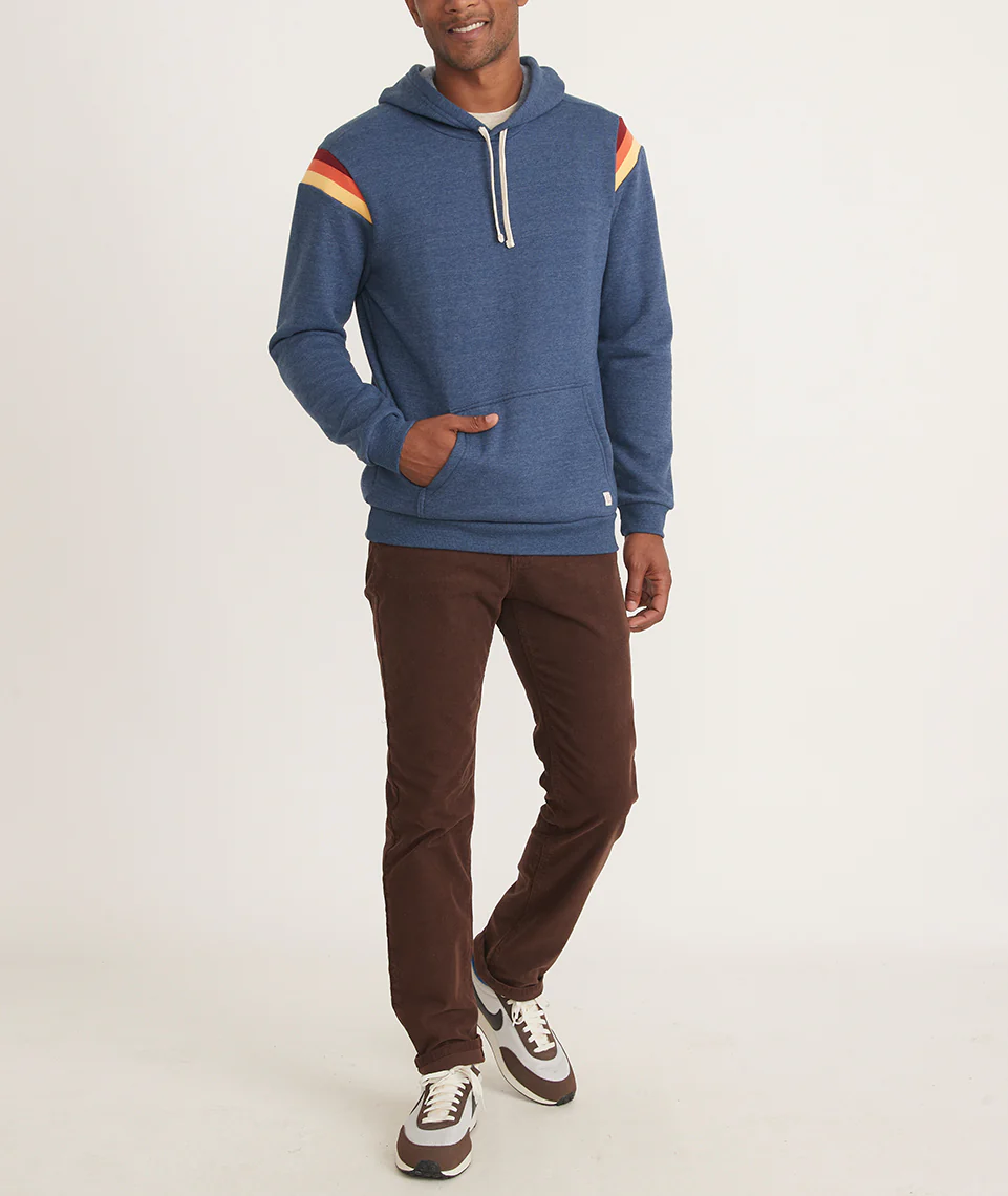 Banks Pullover Hoodie in True Navy