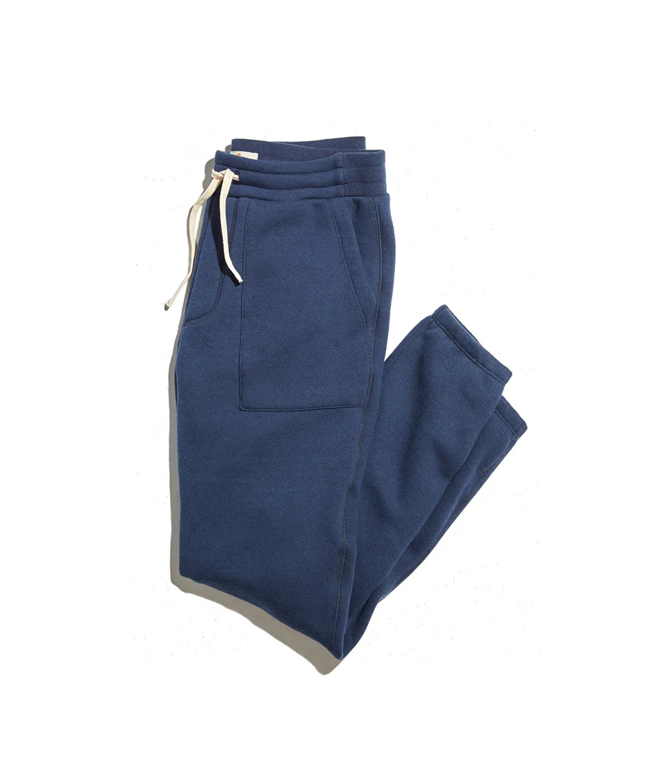 Sherpa Jogger in Navy Heather