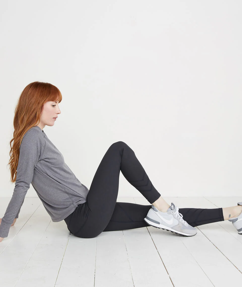 Mia Sport Legging in Black