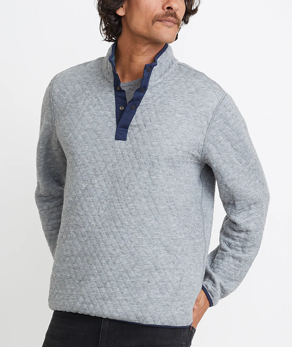 Reversible Corbet in Heather Grey/Green Gables