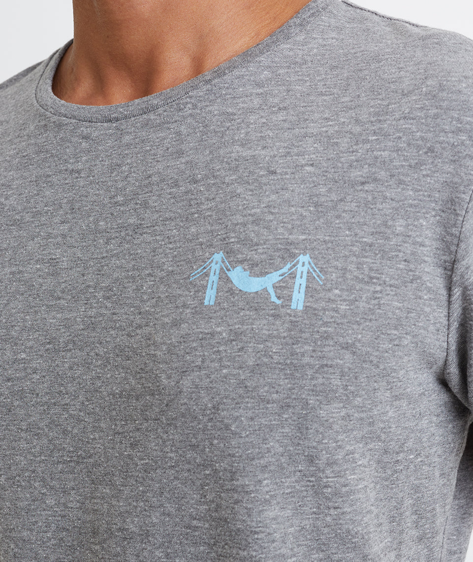 Hammock Tee in Heather Grey