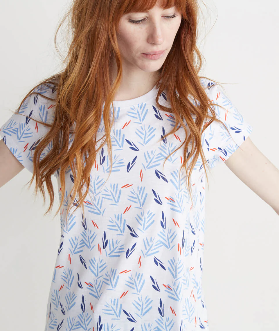 Swing Crew in Leaf Print