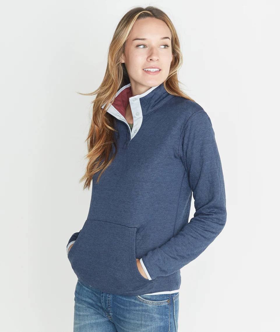 Reversible Lady Corbet in Merlot/Navy