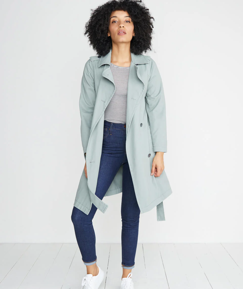 Lila Rib Scoopneck in Natural/Black Stripe