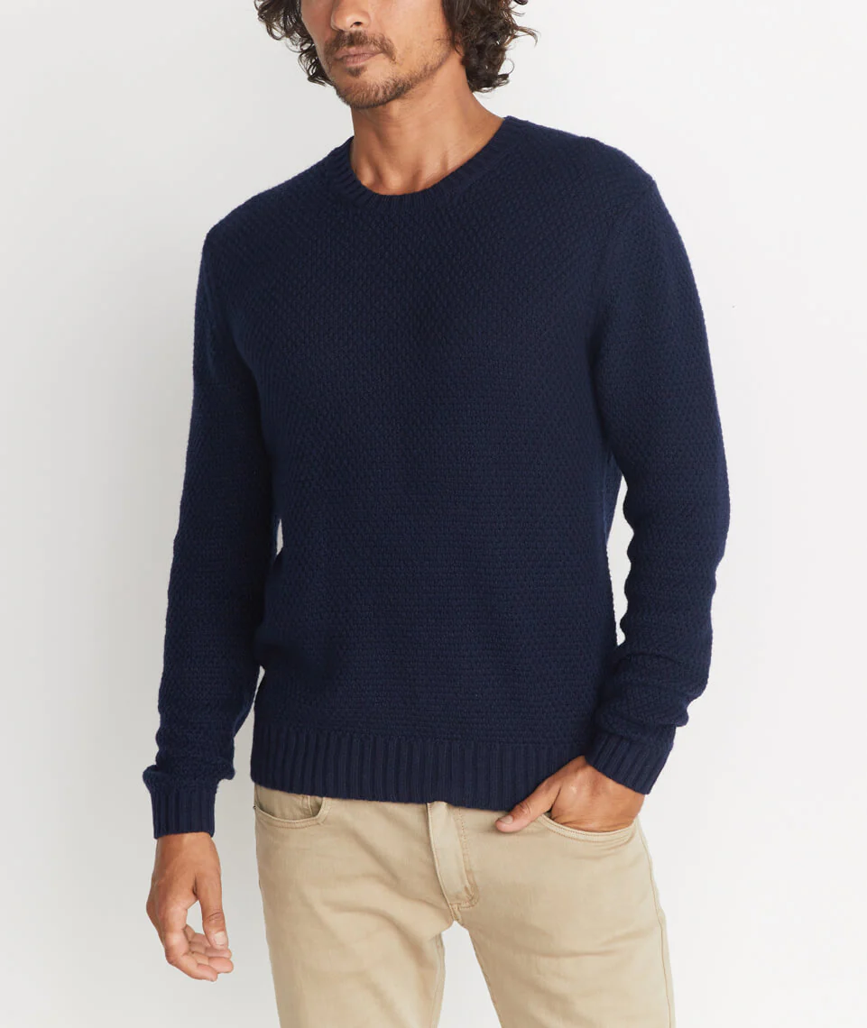 Prescott Sweater in Navy