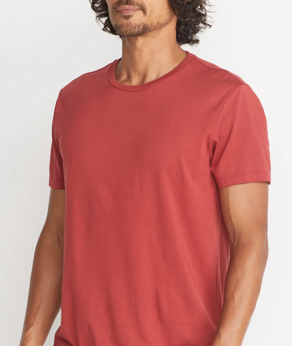 Signature Crewneck in Rosewood