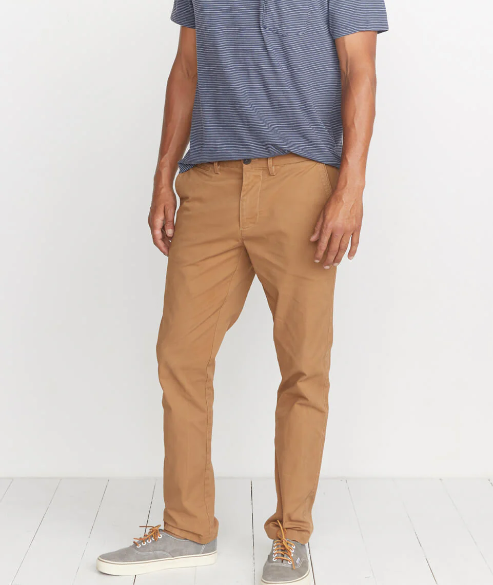 Walk Pant in Deep Khaki