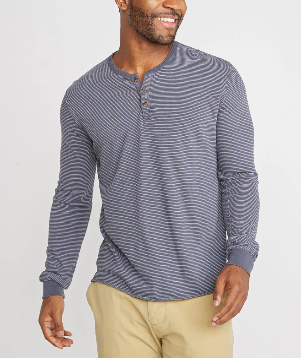 Lightweight Henley in Ink