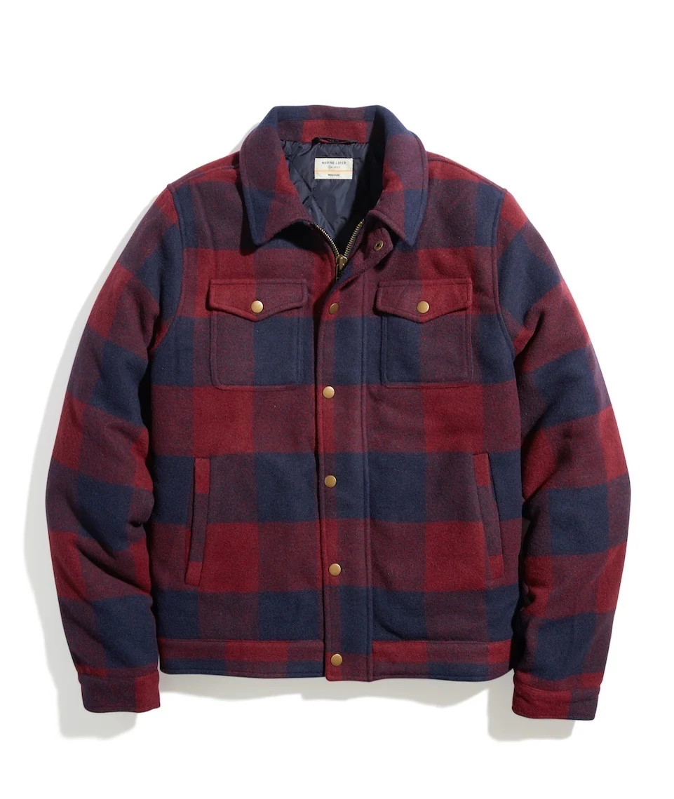 Rockford Trucker in Cabernet/Navy