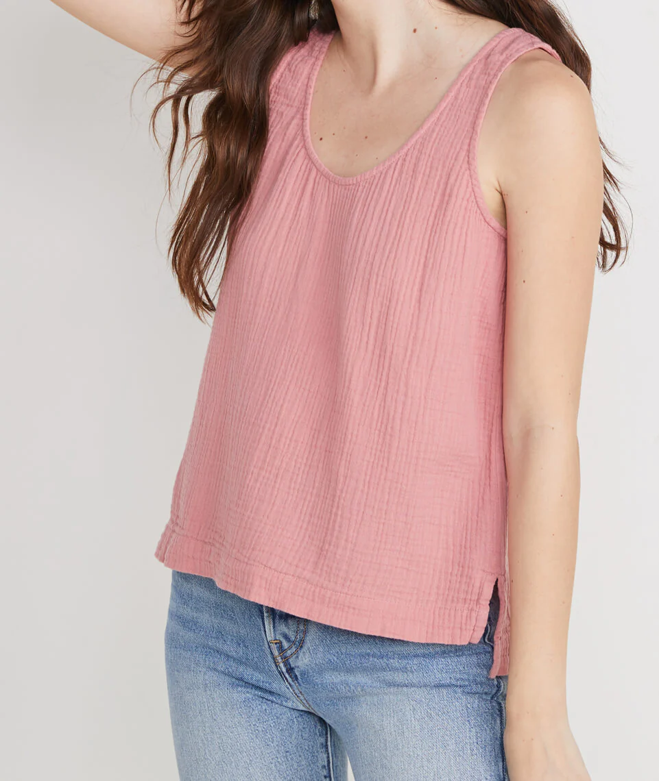 Jackie Tank in Dusty Rose