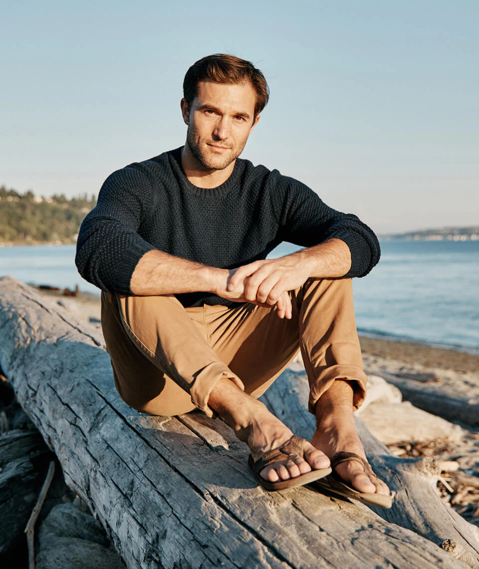 Walk Pant in Deep Khaki