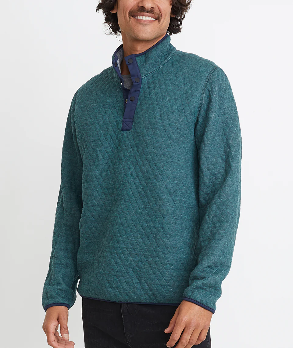 Reversible Corbet in Heather Grey/Green Gables