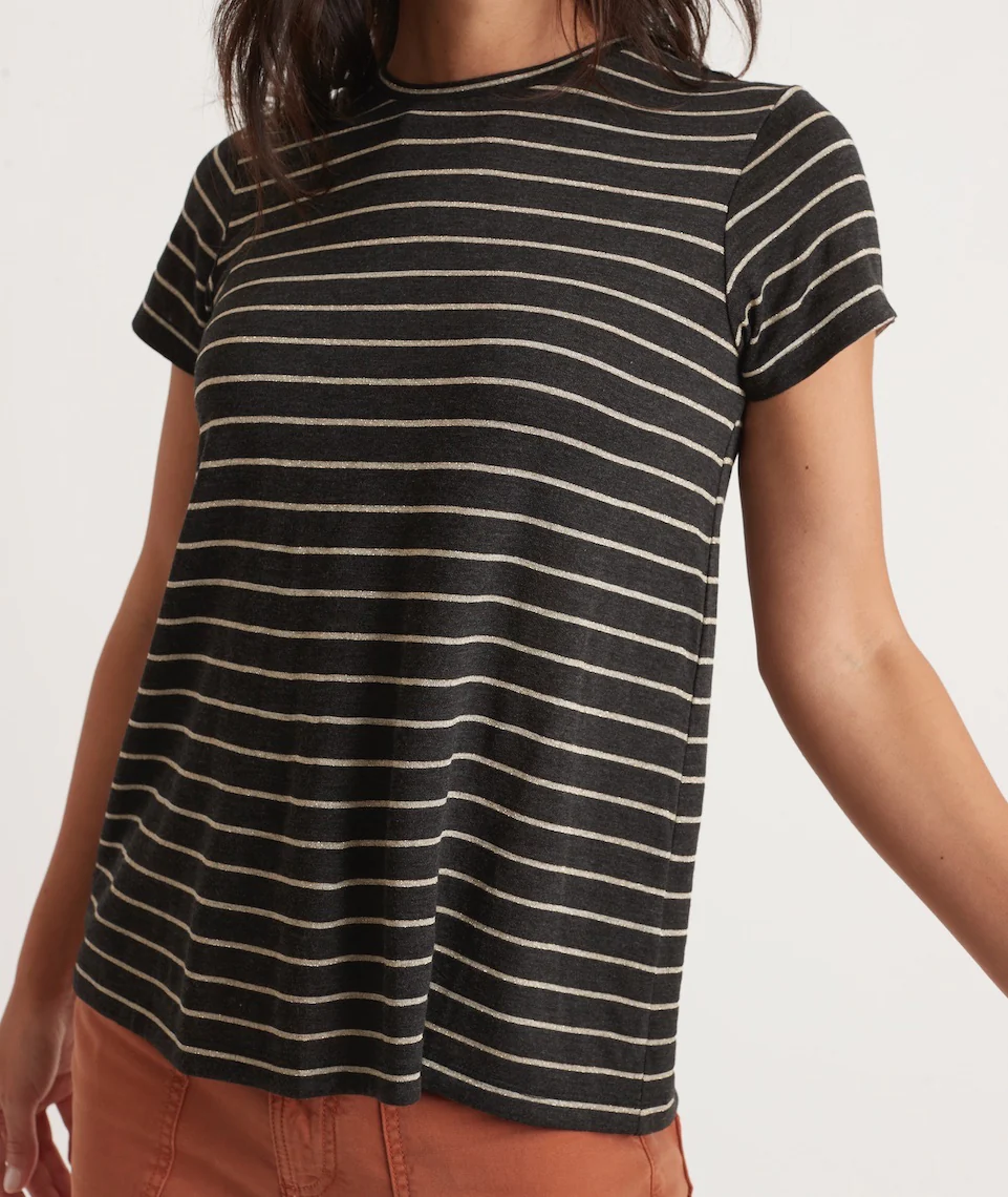 Swing Crew in Lurex Stripe