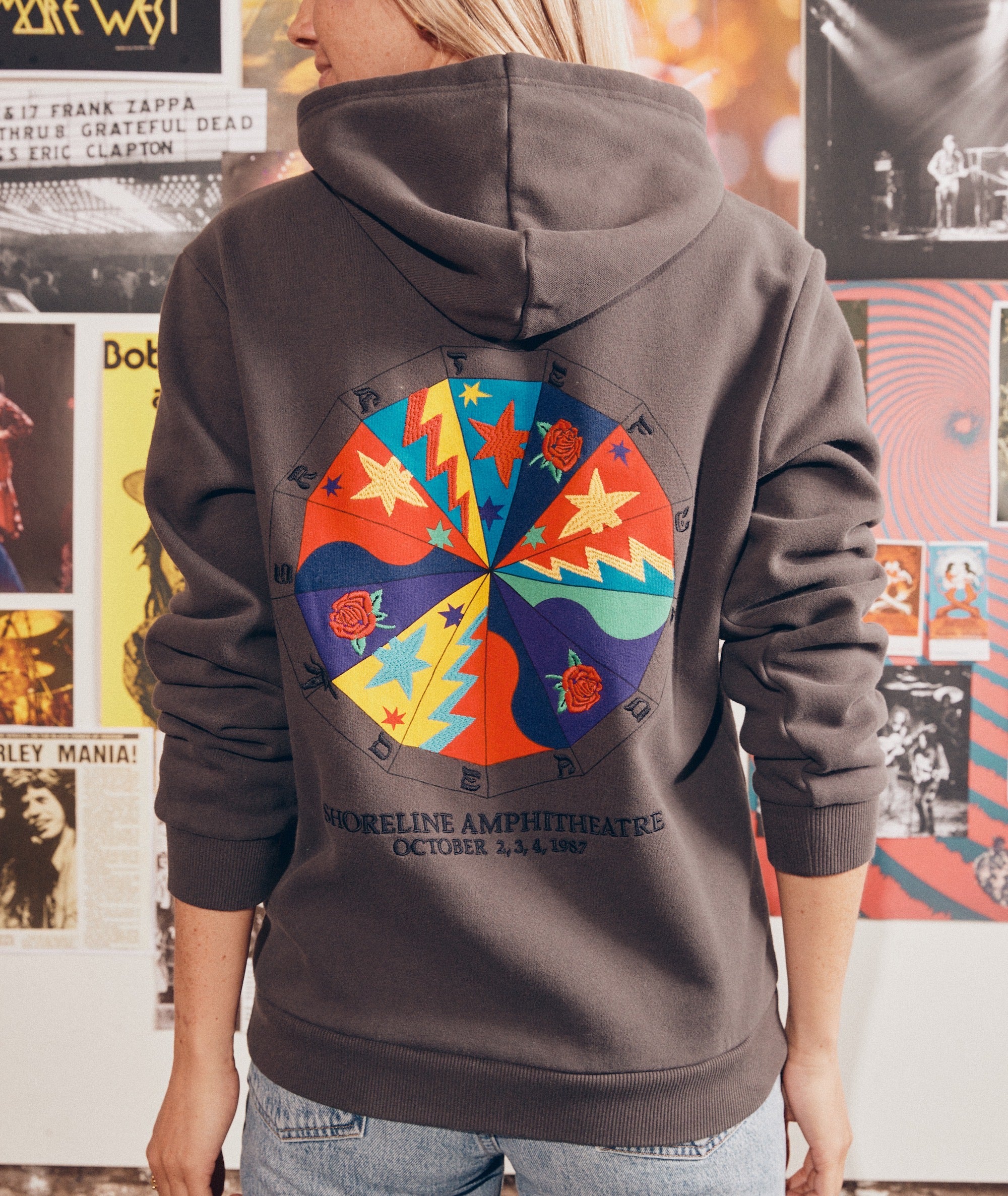 Grateful Dead Shoreline Amphitheatre Unisex Hoodie