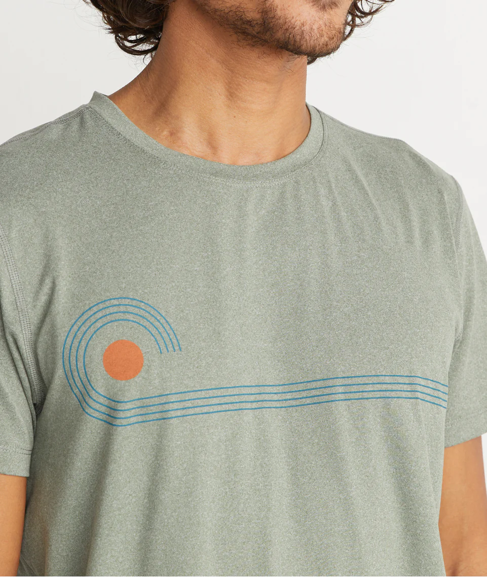 Sport Crew in Agave Green