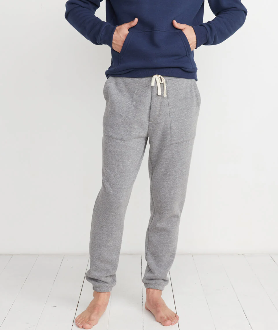 Sherpa Jogger in Medium Heather Grey
