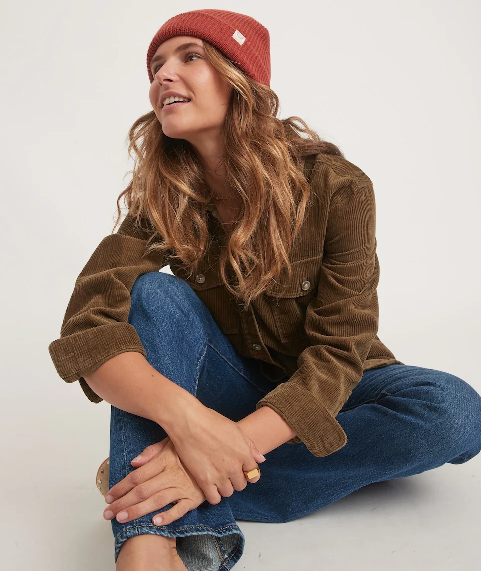 Tahoe Beanie in Barn Red