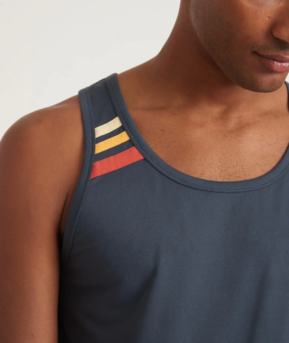 Sport Tank in Midnight Navy