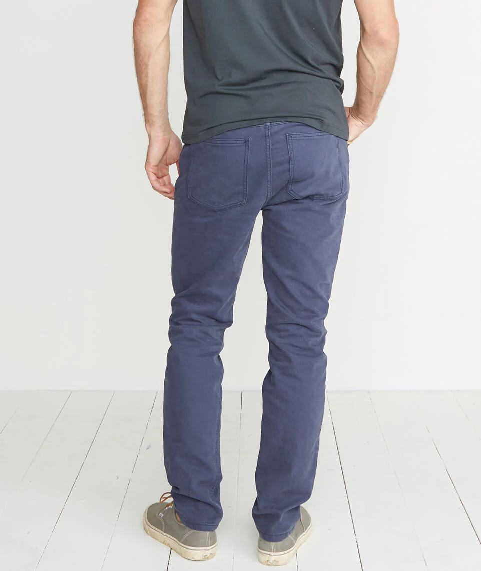 Beck 5 Pocket Pant in Blue Nights