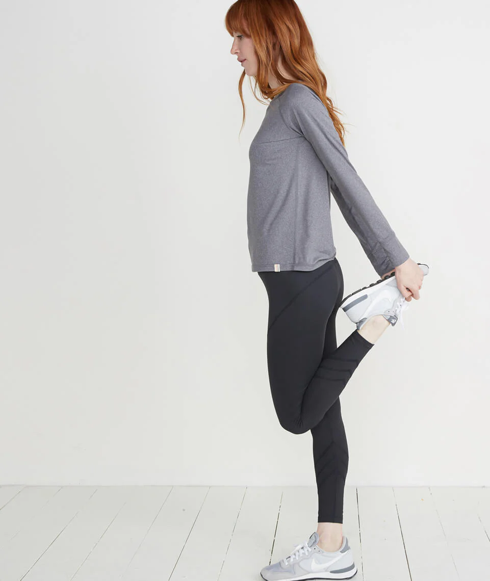 Mia Sport Legging in Black