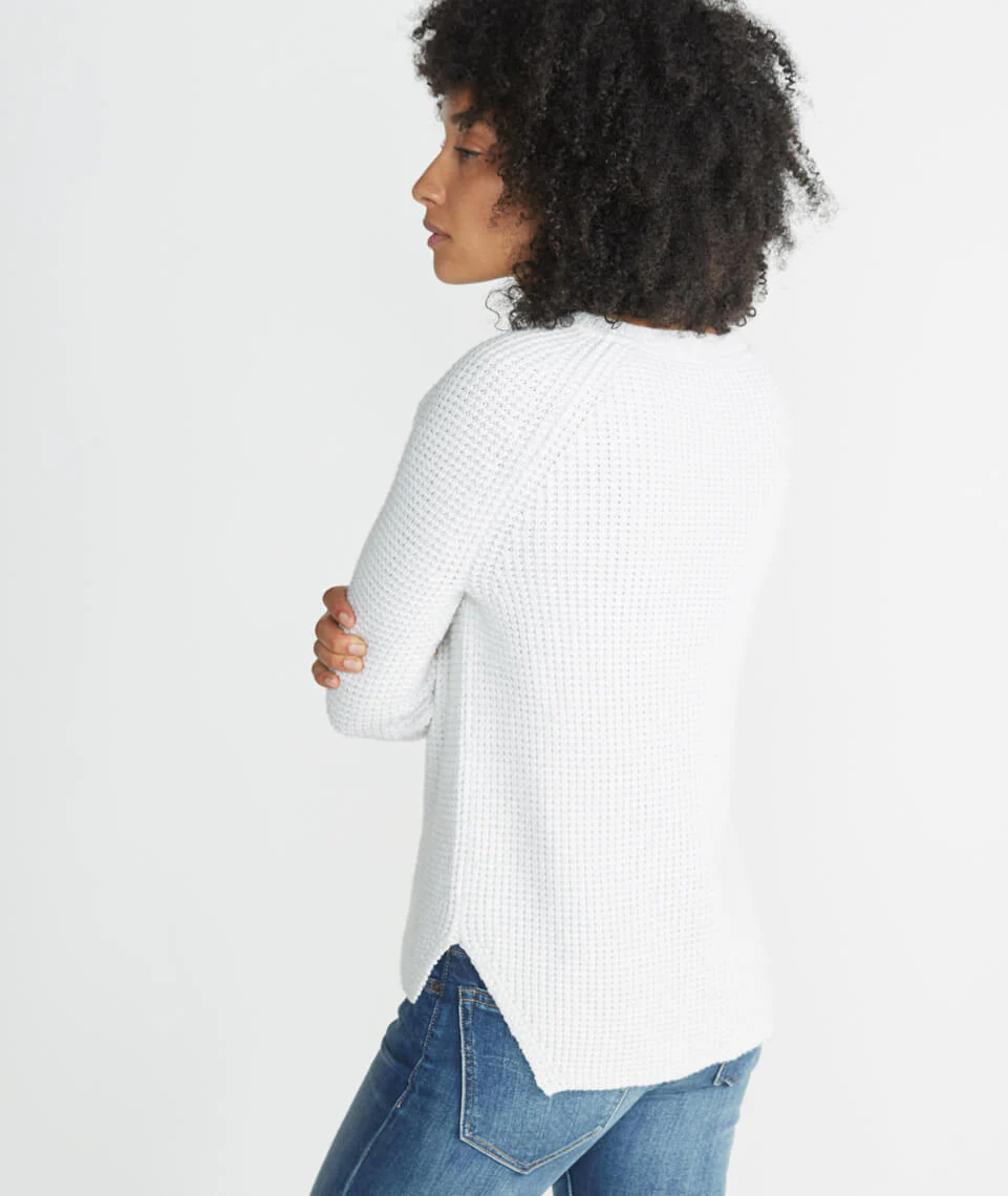 Aspen Sweater in Snow White