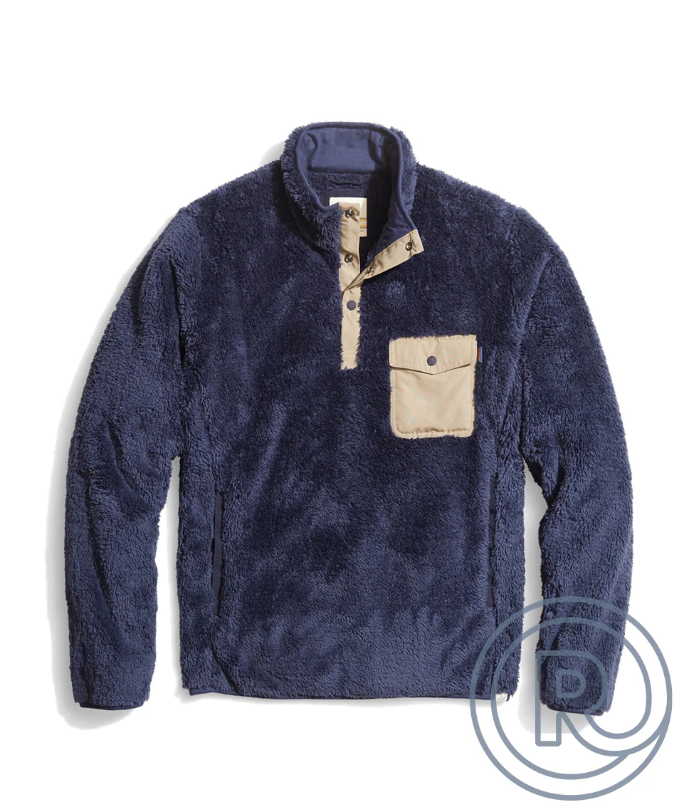 Re-Spun Sherpa Corbet in Black Iris