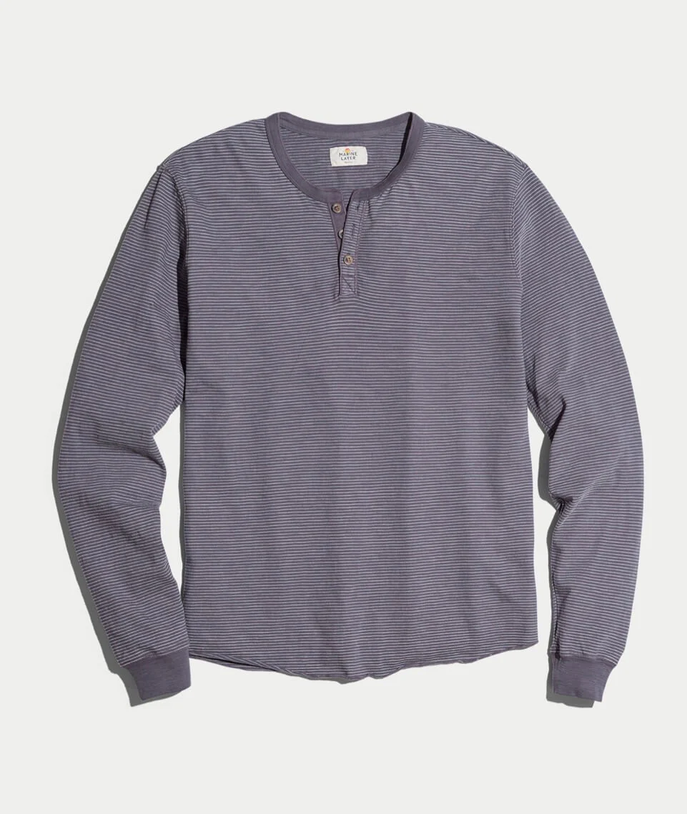 Lightweight Henley in Ink