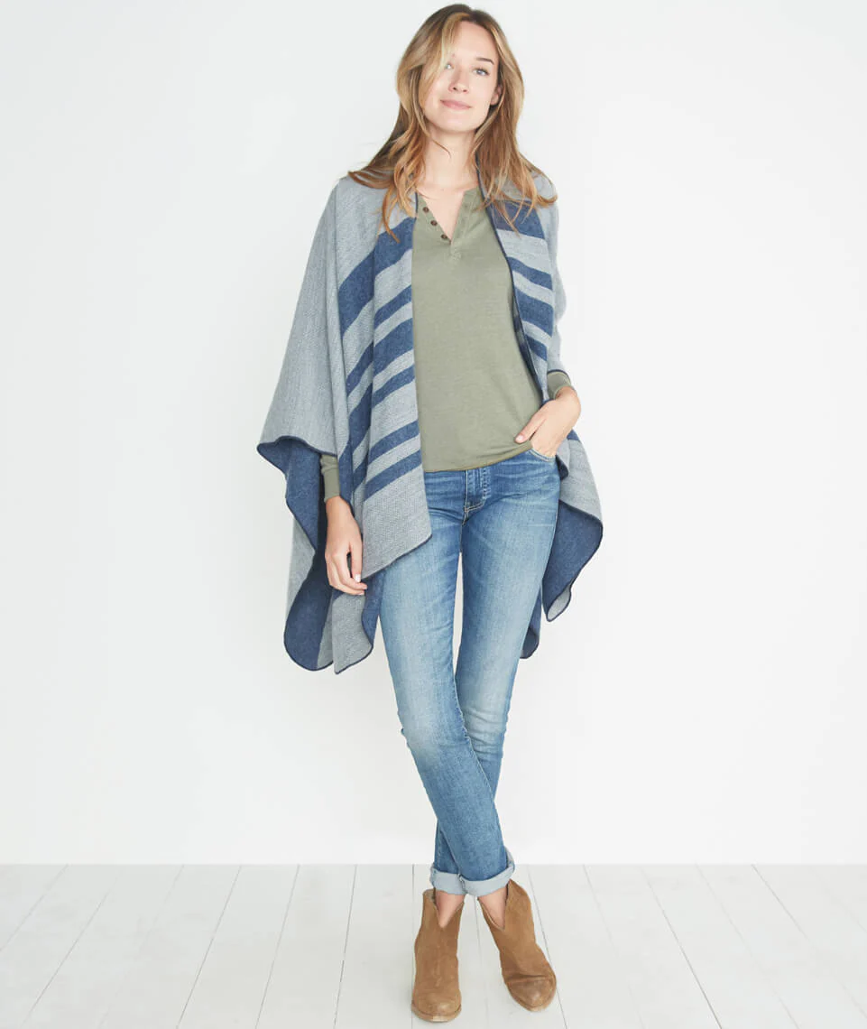 Double Knit Henley in Admiral Green