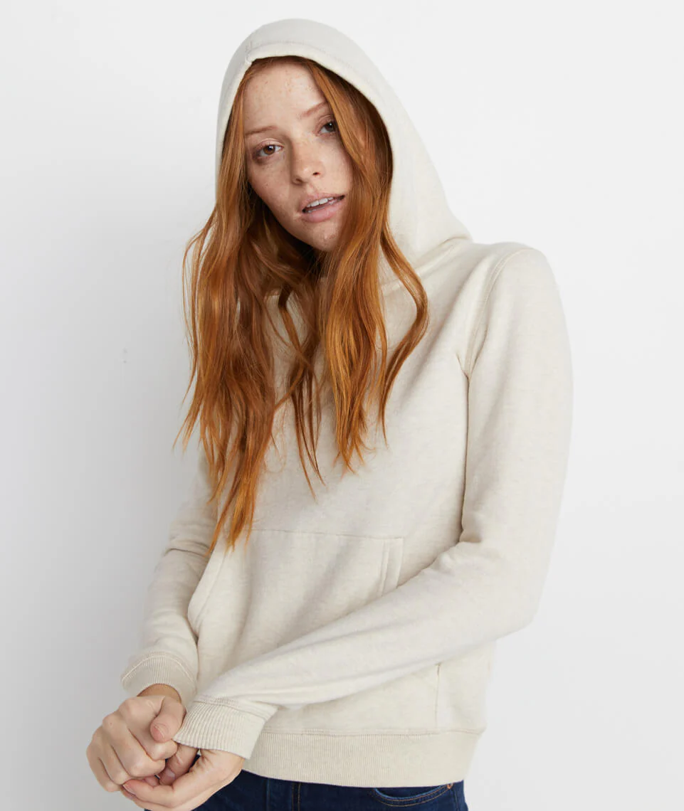 Regina Cowlneck Hoodie in Oatmeal Heather