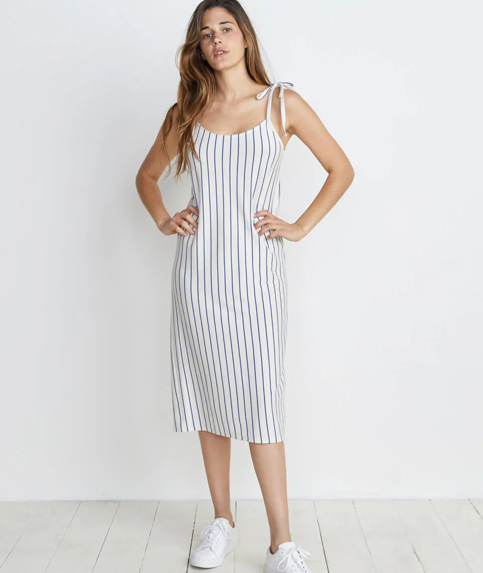 Farrah Dress In Marlin Stripe