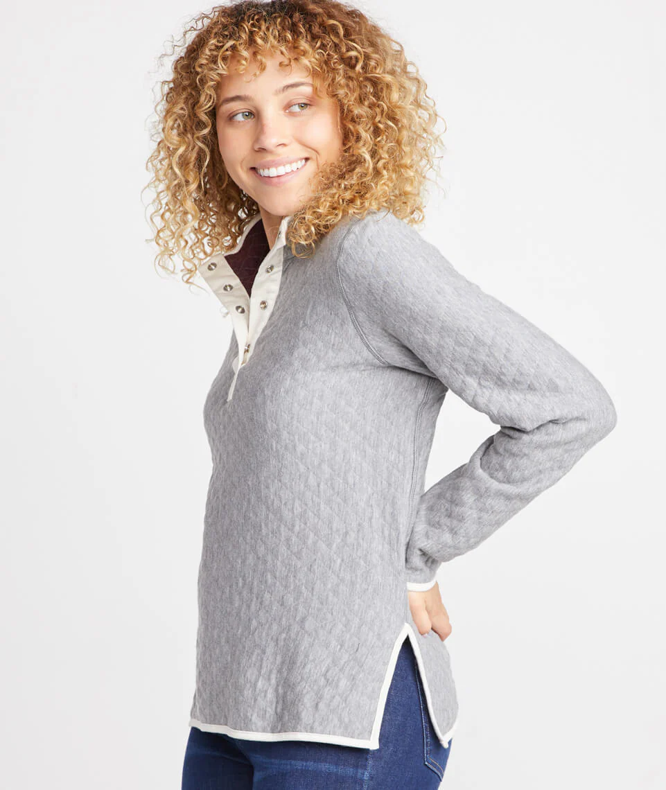 Reversible Lady Corbet in Heather Grey/Port Royal