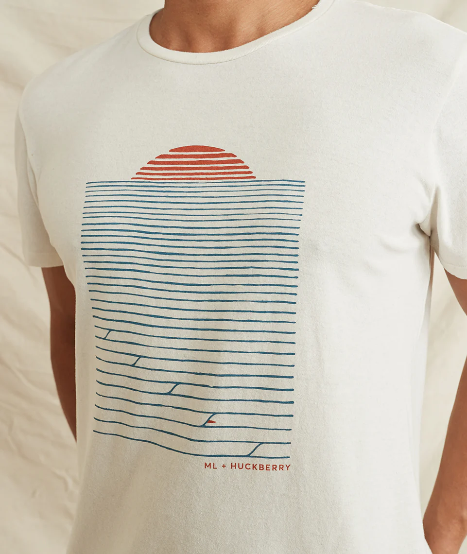 Re-Spun Huckberry Tee in Natural