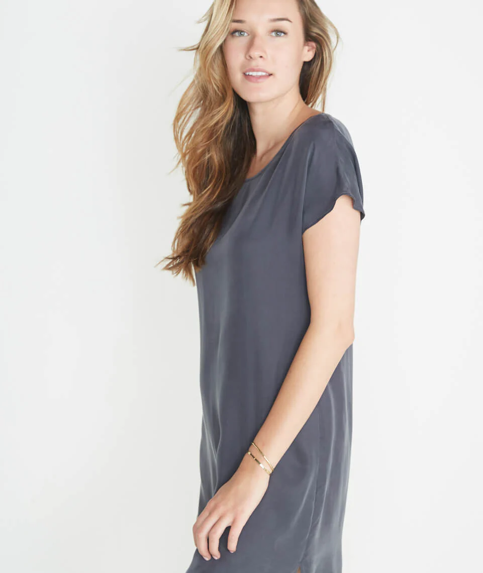 Delta Dress in Faded Black