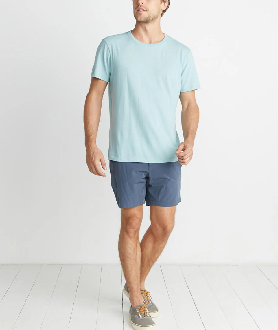 Signature Crewneck in Green Mist